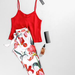 بيجاما بنطلون ساتان