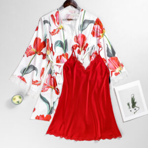 طقم قطعتين ساتان