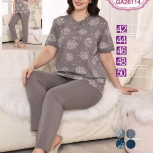 بيجاما قطن قطعتين