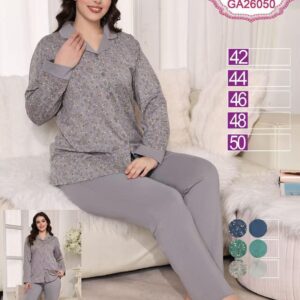 بيجاما قطن قطعتين