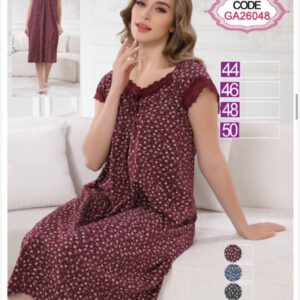 بيجاما قطن قطعتين