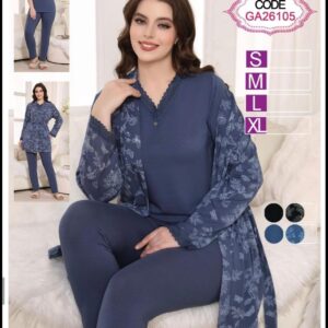 بيجاما قطن قطعتين