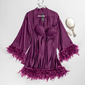 طقم قطعتين ساتان